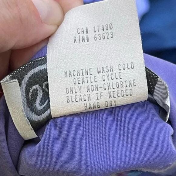 Vintage 70s–80s Saint Germain Paris Periwinkle Short-Sleeve Jumpsuit – Retro Dis - Picture 9 of 10